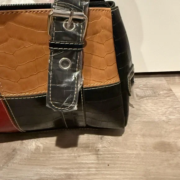 NYC Multicolor Patchwork Women's Bag - Picture 5 of 12